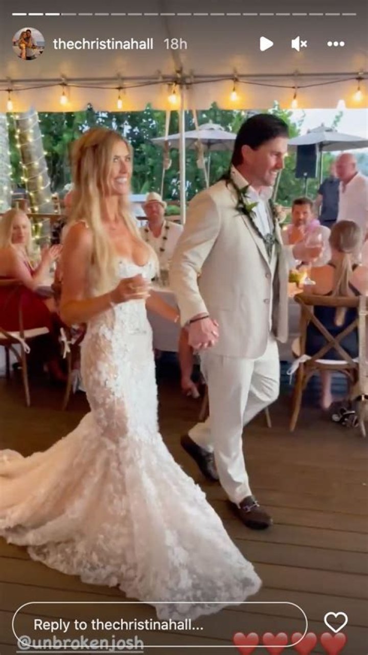 
Christina Hall Got Married To Josh Hall For The Second Time 