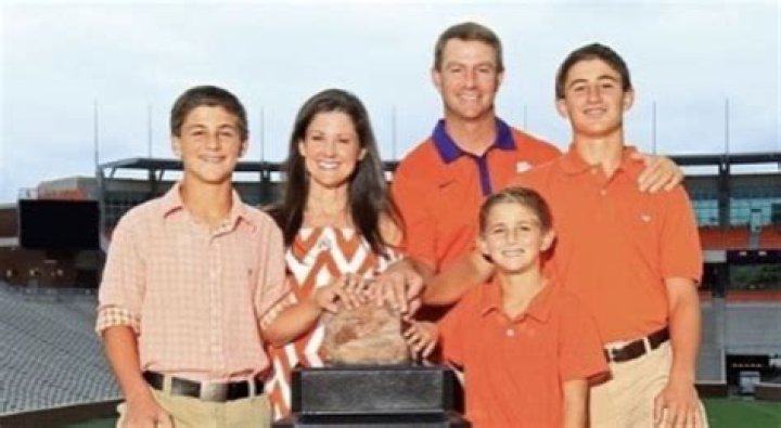 
Dabo Swinney And His Wife Kathleen Swinney Has Three Children: Will Swinney, Drew Swinney, Clay Swinney 