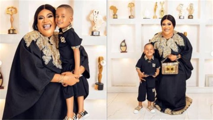 
“I Hope My Son Doesn’t Forget My Face” Nkechi Blessing Laments Over The Challenges Of Being A Working Mum 