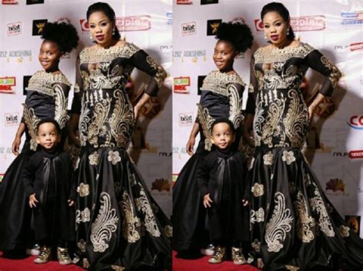 
‘Why, My Daughter, Tiannah Is Dark And I Am Fair’ -Toyin Lawani Says 